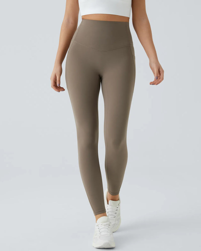 Leggings - Hoher Bund mit Seitentasche