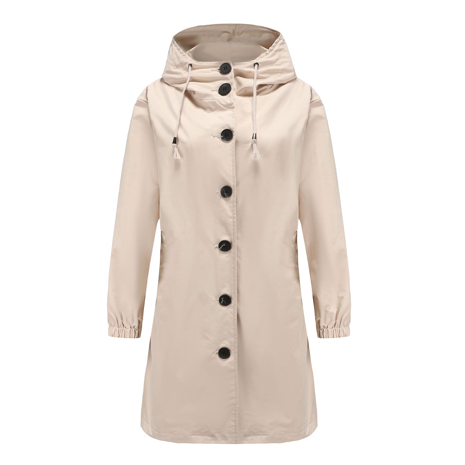Regenjacke mit Kapuze - Lockere Passform für Übergangszeit