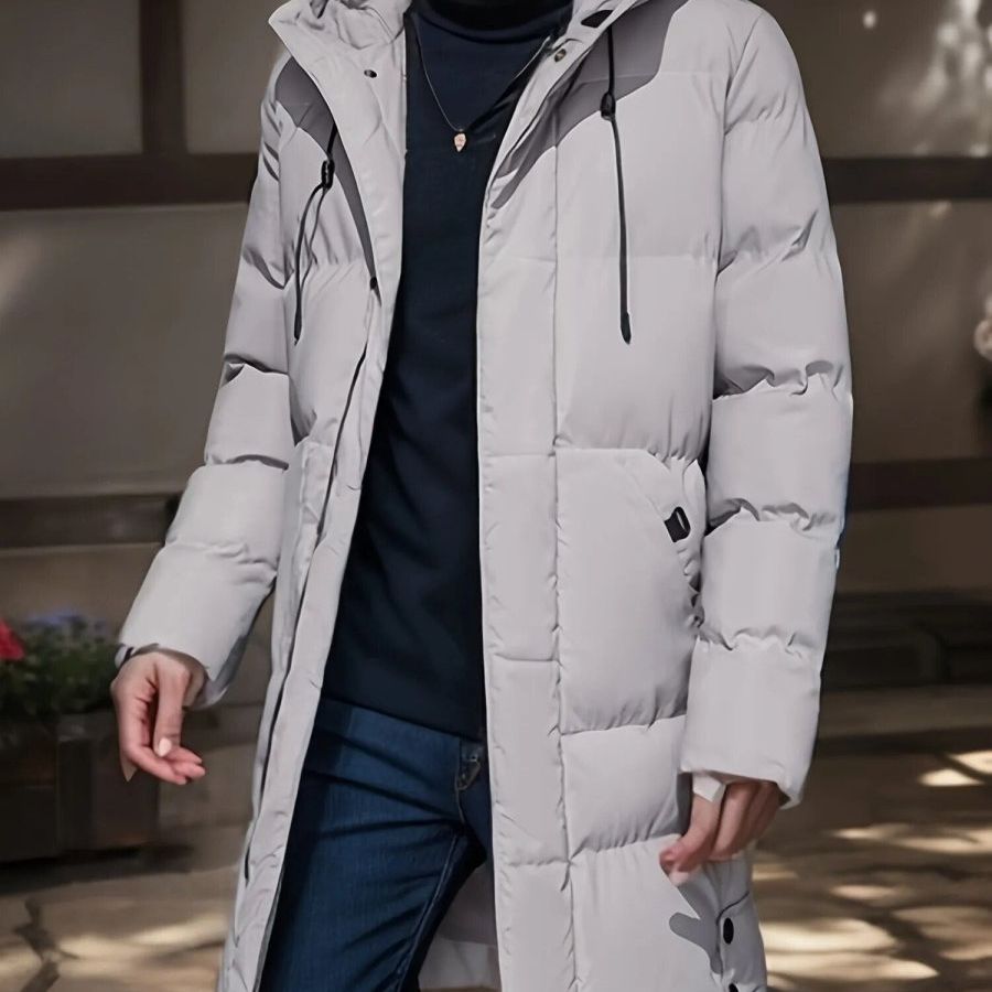 Veladro - Lange Herren - Winterjacke - Modeir